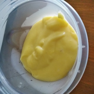 卵黄1個でカスタードクリーム